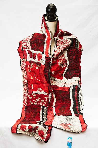 Hand crafted nuno fiber art created by Melinda LaBarge