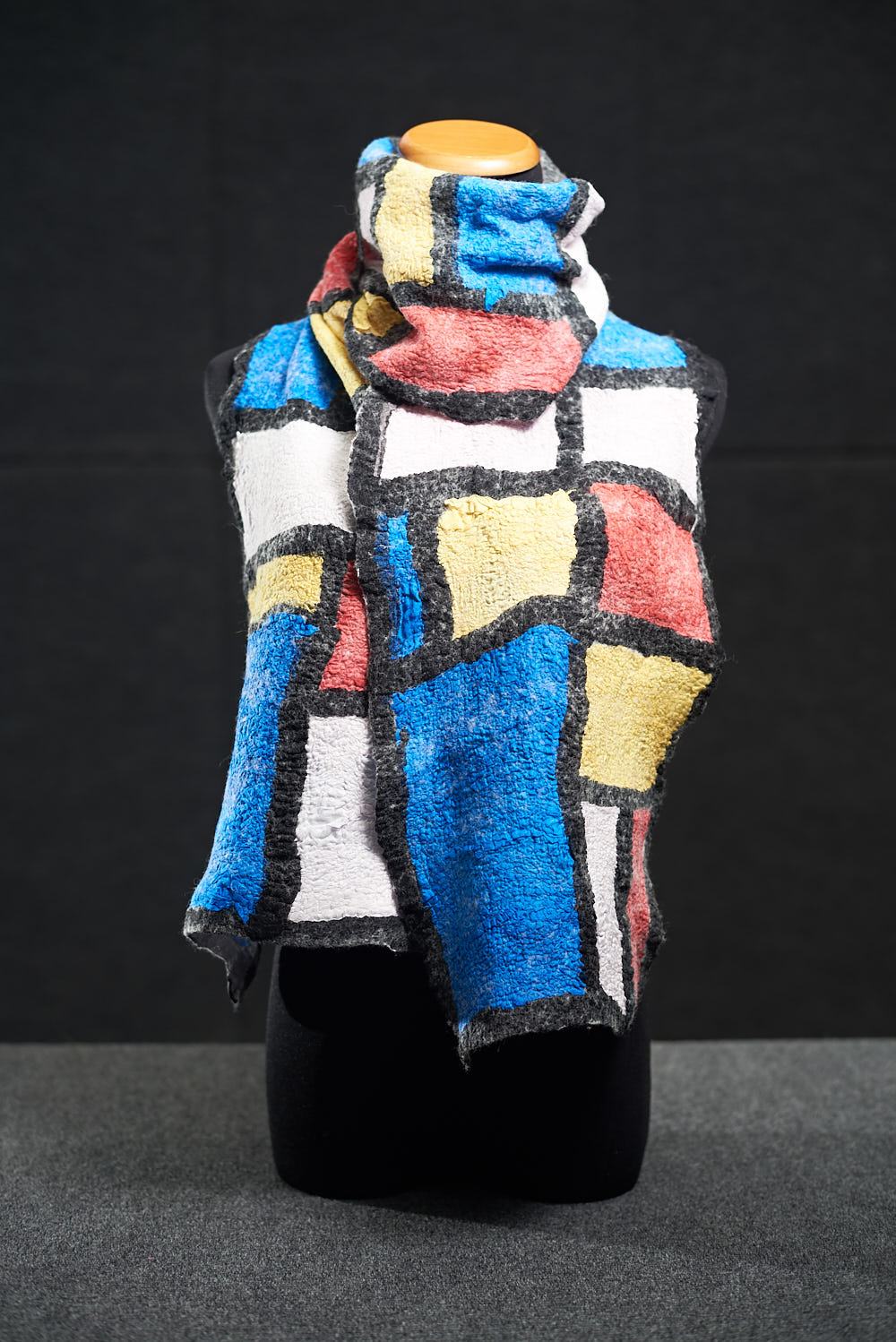 Hand crafted nuno fiber art created by Melinda LaBarge