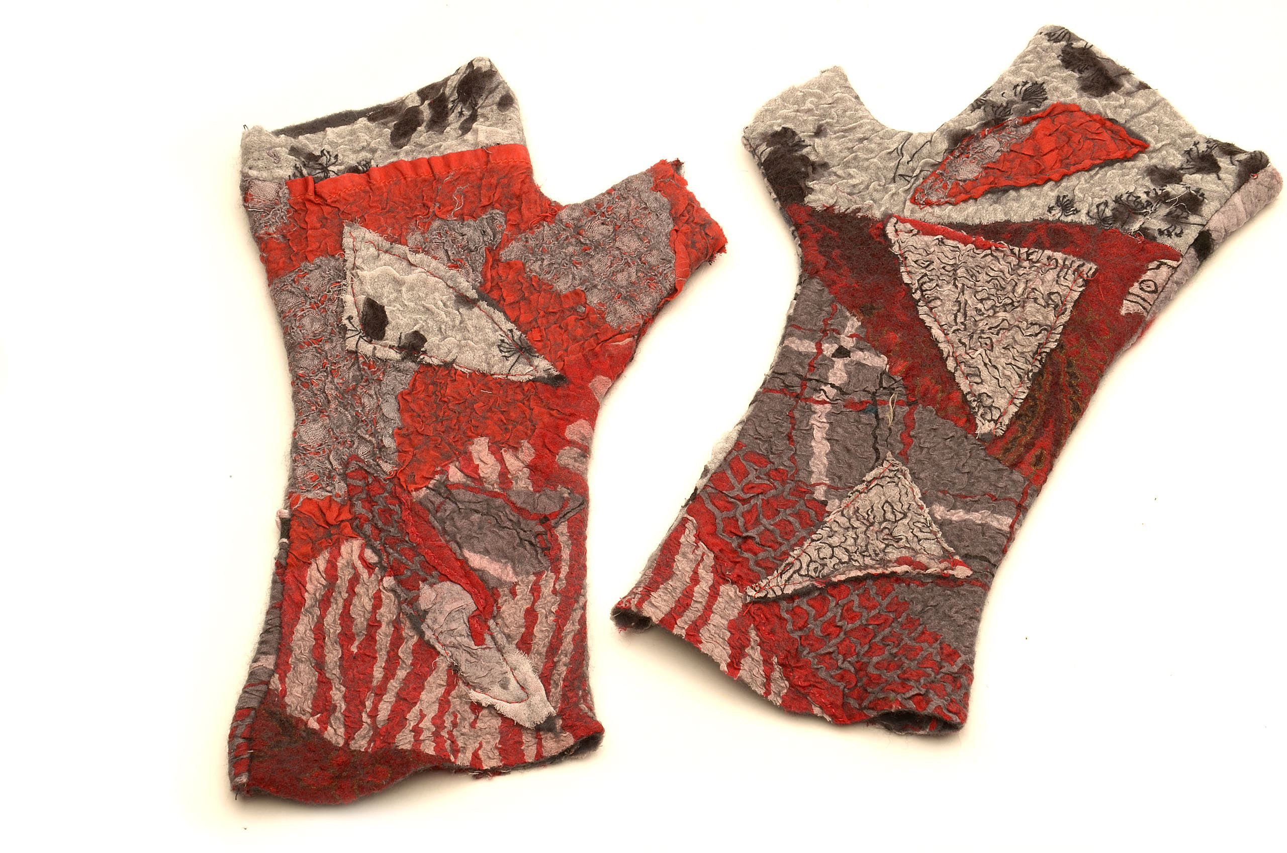 Hand crafted nuno fiber art created by Melinda LaBarge