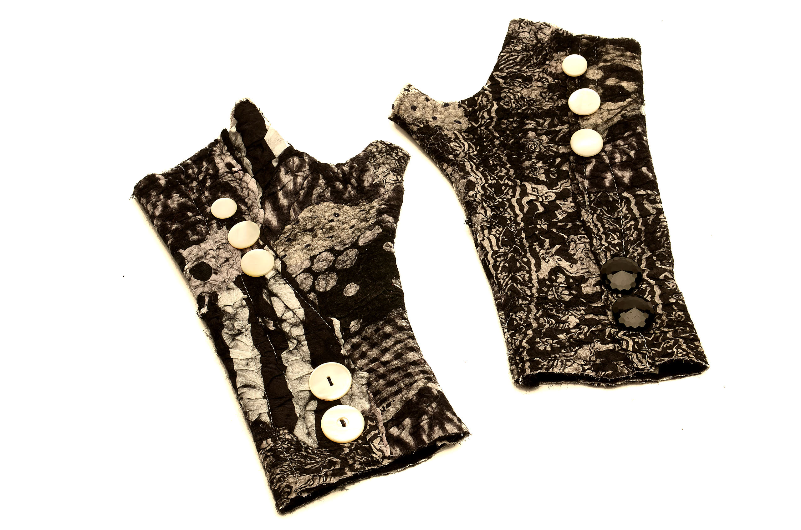 Hand crafted nuno fiber art created by Melinda LaBarge